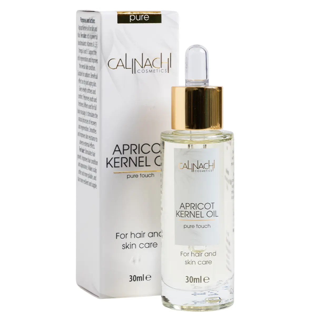 Apricot Kernel Oil, 30ml. CALINACHI Cosmetics