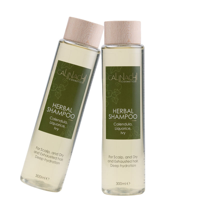 Dry & Exhausted Hair Herbal Shampoo, Sulfate Free, 300ml.