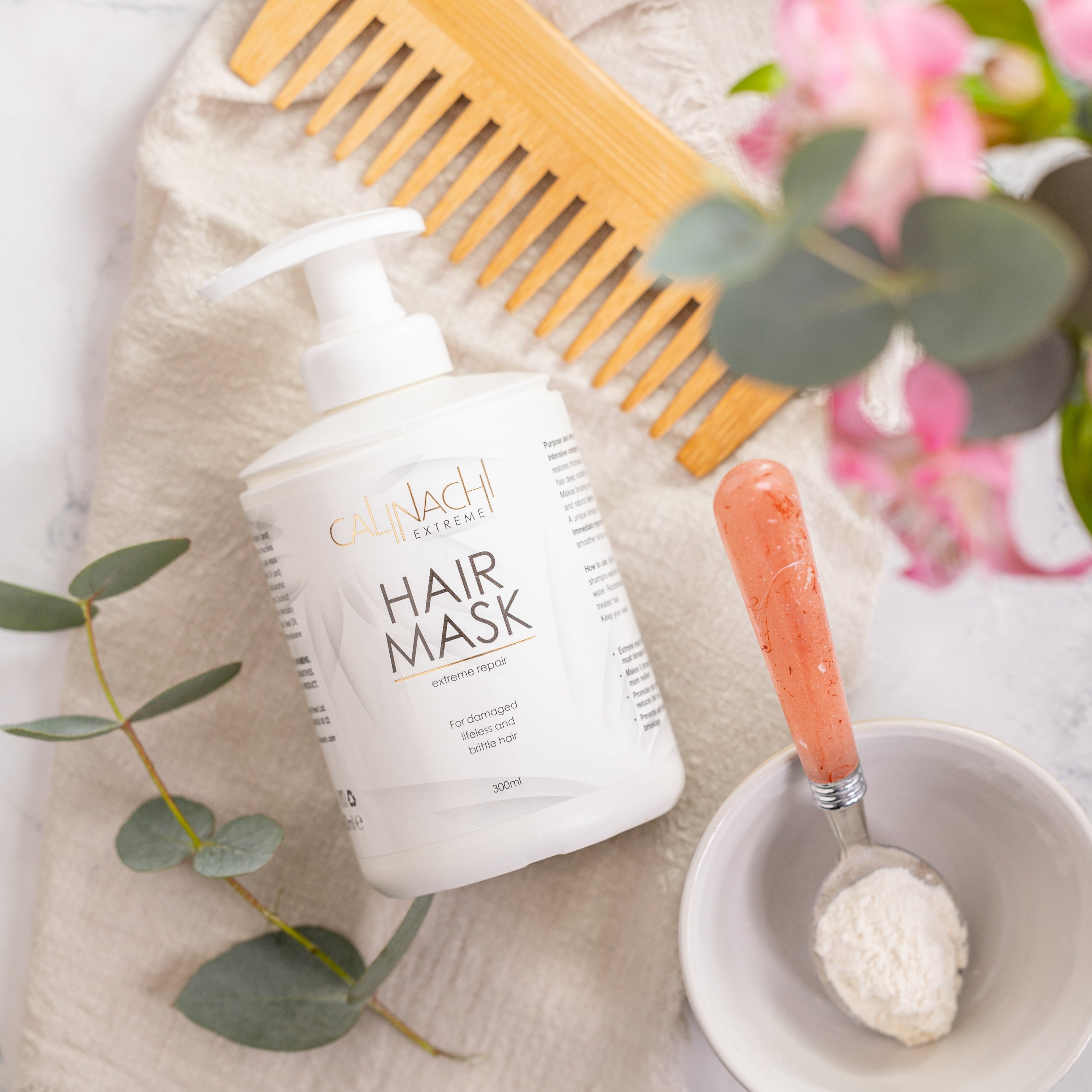 Protein Expert (Dry to Normal & Normal) Anti-Hair Loss, Restorative, Mask for Scalp and Hair, 300 ml.