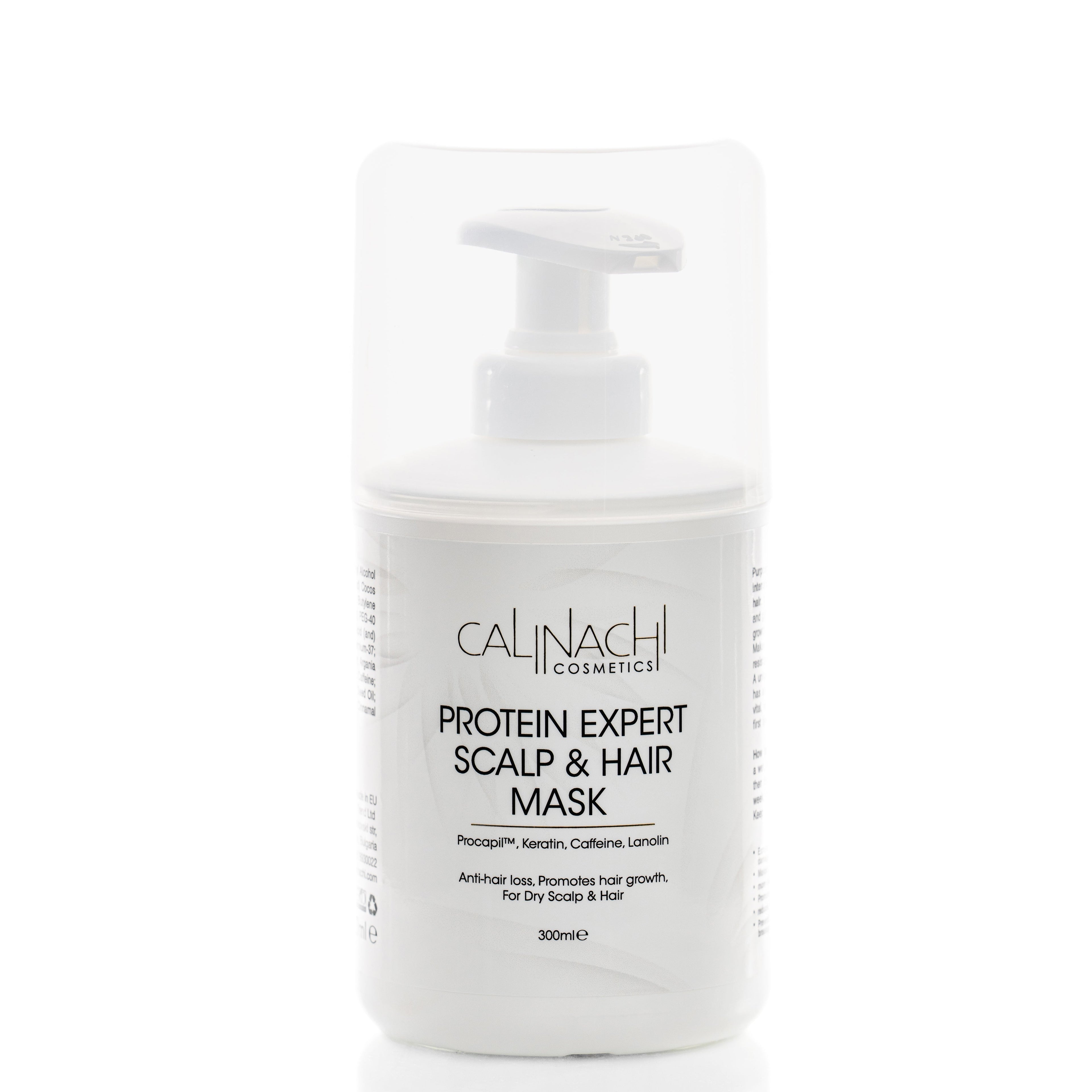 Protein Expert (Dry to Normal & Normal) Anti-Hair Loss, Restorative, Mask for Scalp and Hair, 300 ml.