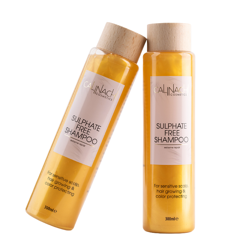 Protein &amp; Caffeine Scalp and Hair Shampoo, Sulfate-free, 300ml.