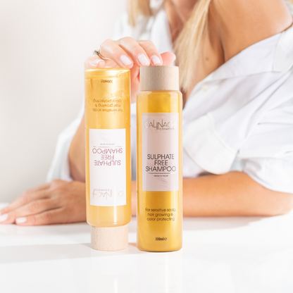 Protein &amp; Caffeine Scalp and Hair Shampoo, Sulfate-free, 300ml.