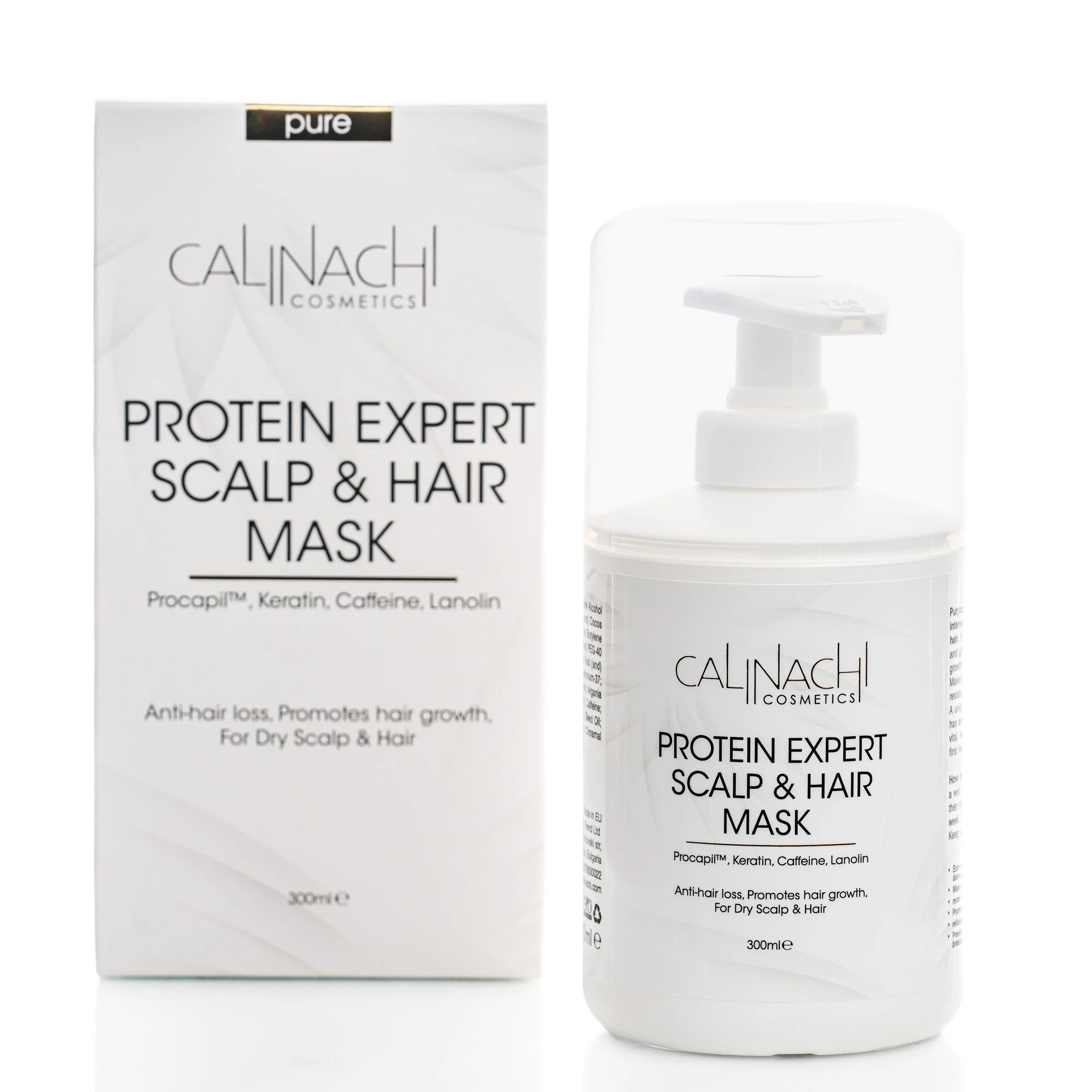 Full Therapy against Hair Loss & New Hair Growth Stimulation HairCare Sets CALINACHI Cosmetics