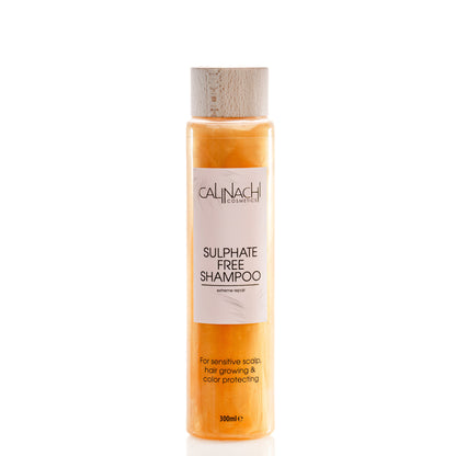 Protein &amp; Caffeine Scalp and Hair Shampoo, Sulfate-free, 300ml.
